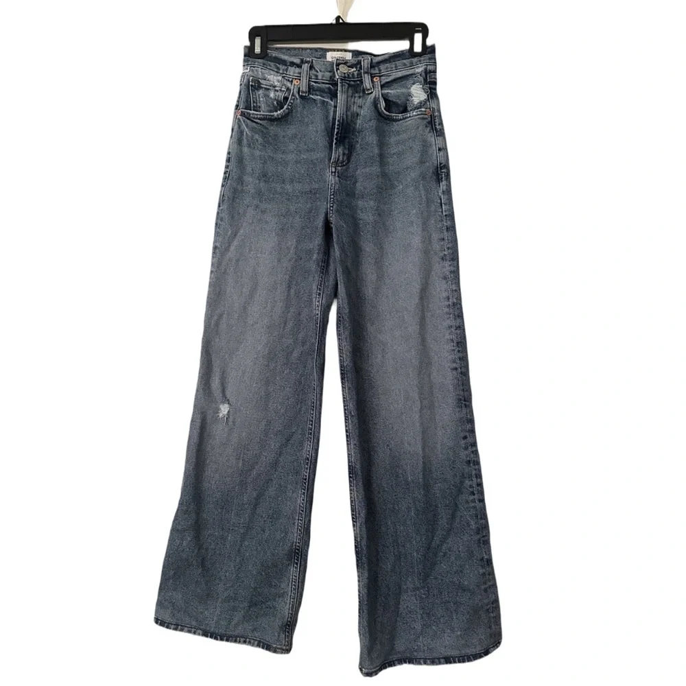 Citizen of Humanity Classic Blue Wide-Leg Jeans - size 23 - Picture 1 of 11
